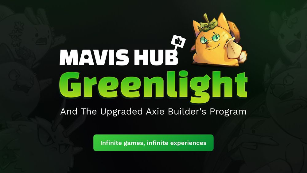 Mavis Hub Introduces Greenlight Vote On New Axie Games GAM3S GG   Medium Mavis Hub Greenlight E081f14c63.jfif